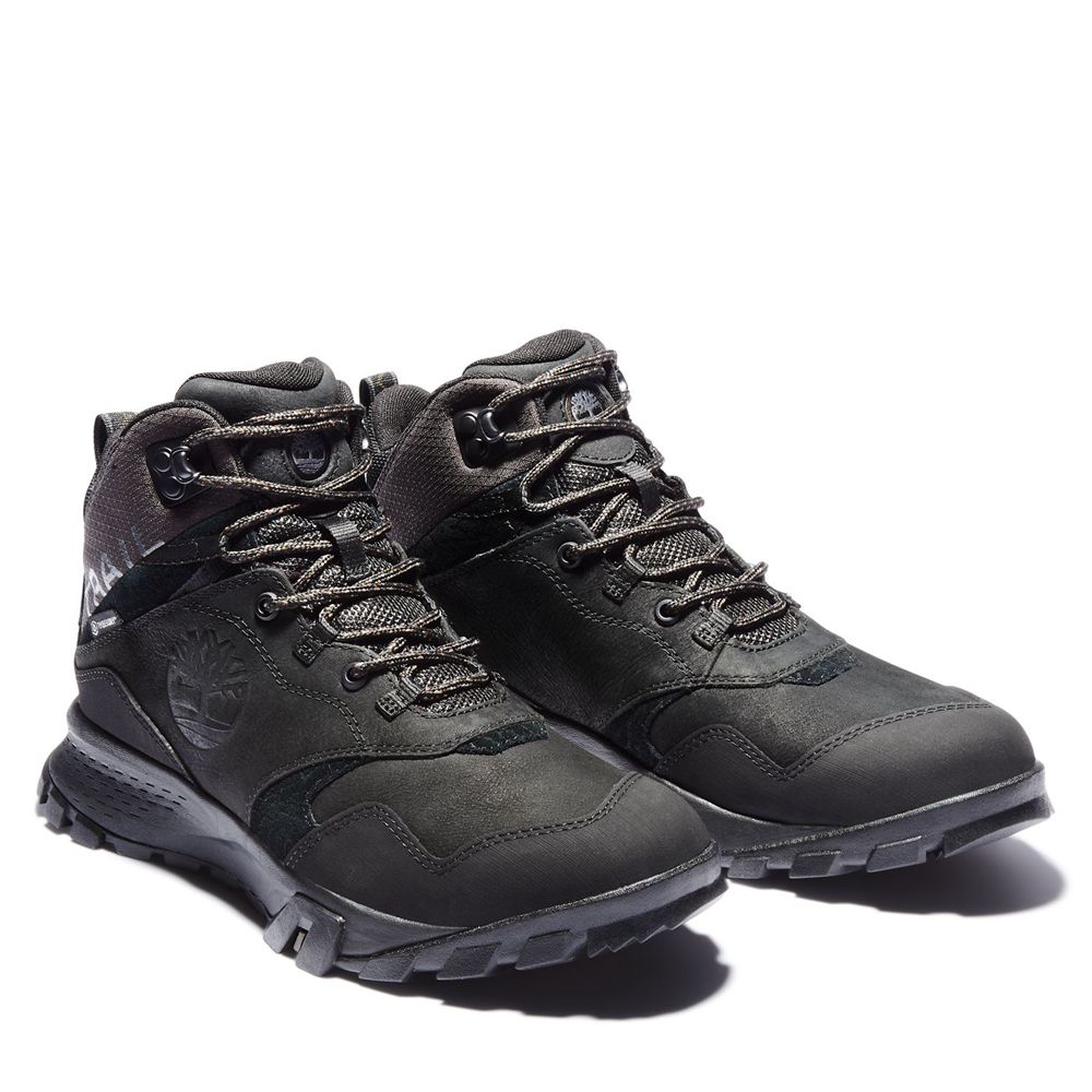 Botas de Caminhada Masculino - Timberland Garrison Trail Impermeavel Mid - FAXQC3214 - Pretas